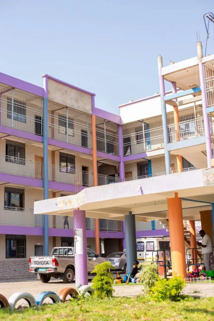 The DavReg International School campus in Nungua, Accra