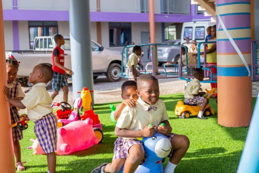 Playground at DavReg International School